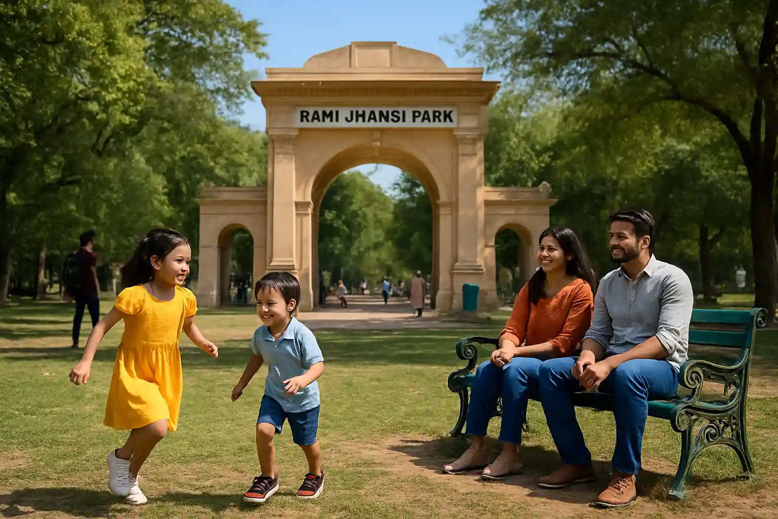 2. Day at Rani Jhansi Park - YahTrip Travel Guide